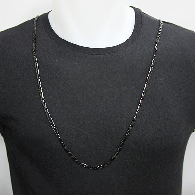 stainless steel chain necklace mens